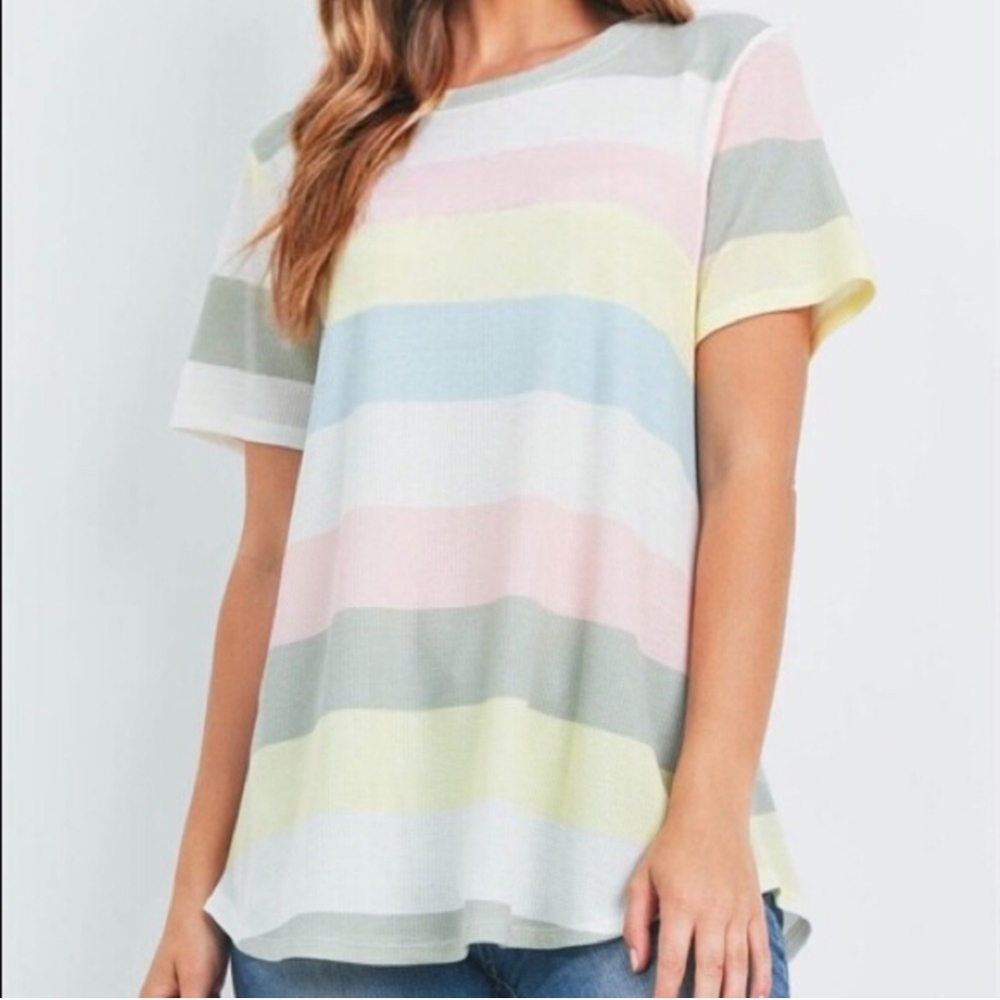 Colorful Stripes Top - Large - Picture 5 of 5